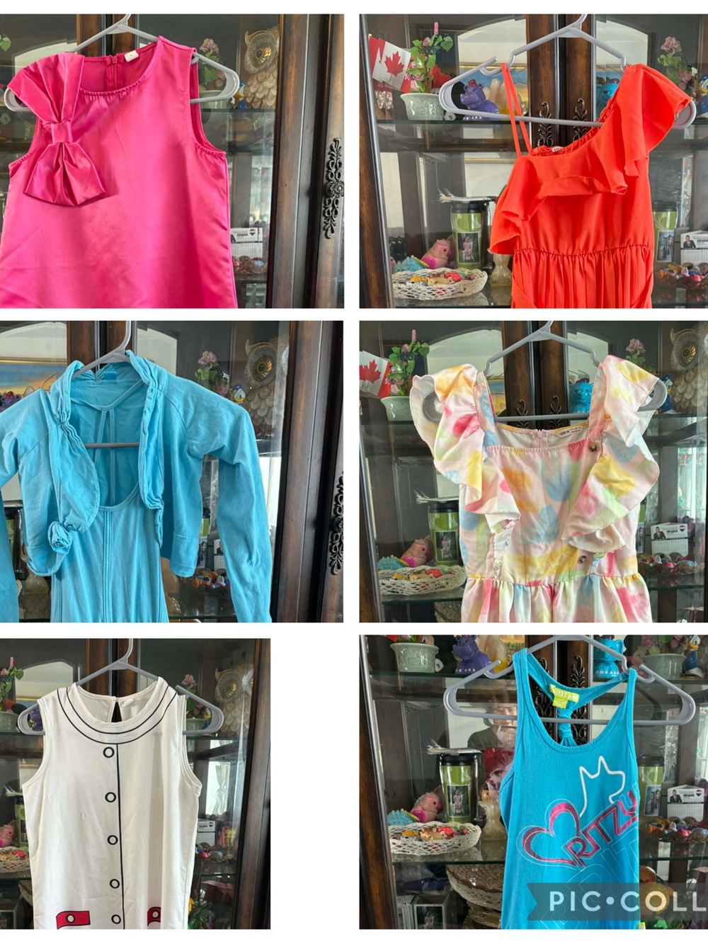 SHEIN Kids Dress Bundle - Pink, Red, Blue, Multicolor, White, Turquoise